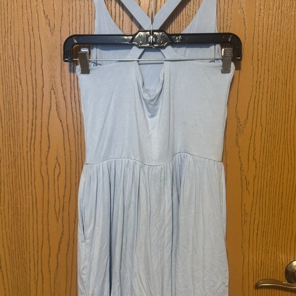 Light Blue - Women's Romper - Picture 4 of 12